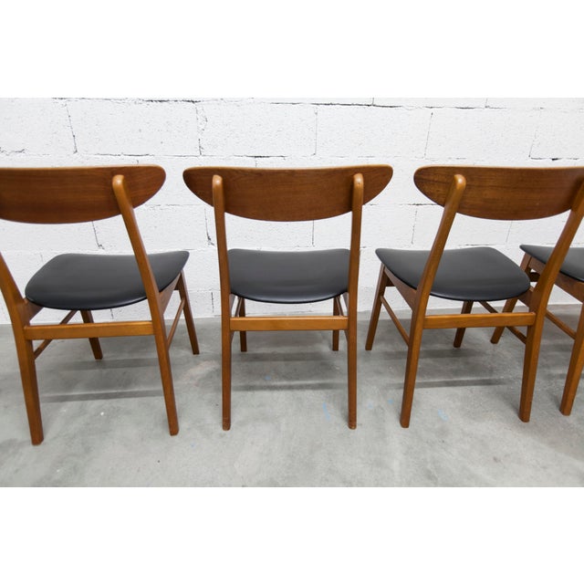 Danish Model 210 Chairs from Farstrup Møbler, 1960s, Set of 4 For Sale - Image 16 of 18