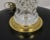 Traditional Waterford Crystal Table Lamp with Brass Base For Sale - Image 3 of 11