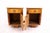 Brown Vintage Polish Art Deco Nightstands, 1940s, Set of 2 For Sale - Image 8 of 13