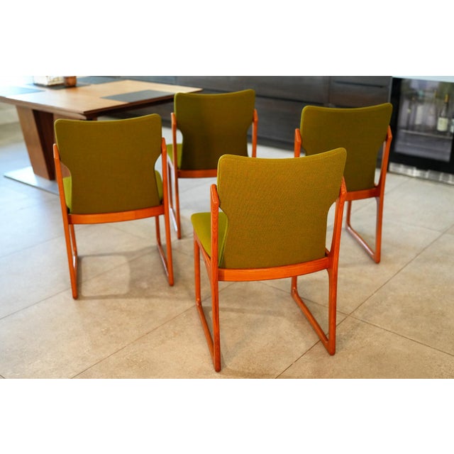 Set of 4 Danish MCM Teak Dining Chairs by Vamdrup Stolefabrik for Art Turn, Denmark, 1960s For Sale In Phoenix - Image 6 of 15