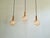 Amber Bubble Glass Pendant Light by Helena Tynell for Glashütte Limburg, 1970s, Set of 3 For Sale - Image 16 of 18