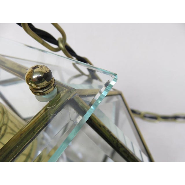 Art Nouveau Octagon Ceiling Light in the style of Adolf Loos For Sale - Image 15 of 18