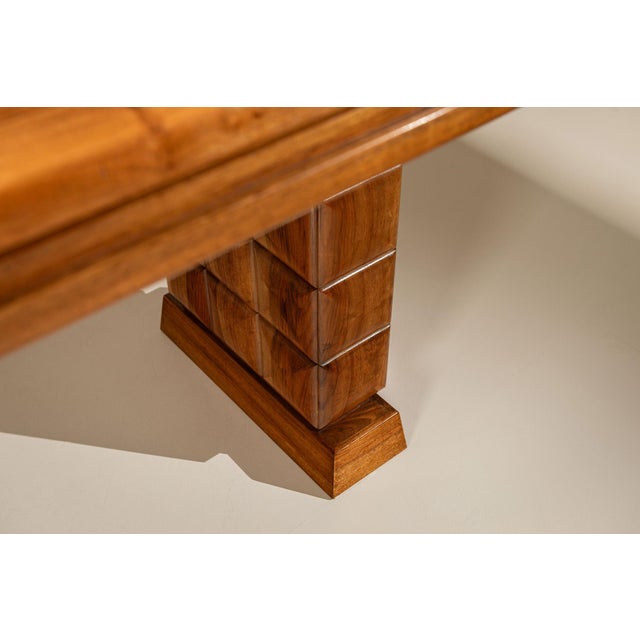 Dining Table with Game Surface attributed to Paolo Buffa, Italy, 1940s For Sale - Image 12 of 18