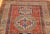 Antique Caucasian Kazak Rug, Handwoven Wool, Geometric Medallion Design, Red & Ivory, 5' x 7' For Sale - Image 10 of 17