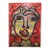 Large Peter Keil Original Abstract Expressionism Portrait Painting For Sale