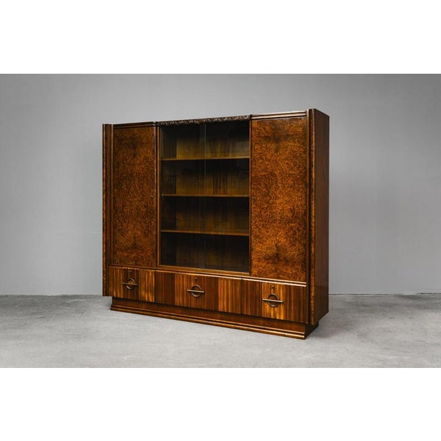 Art Deco Display Bookcase For Sale - Image 4 of 18