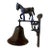 Hanging Doorway Entry Shoppe Bell with Horse For Sale