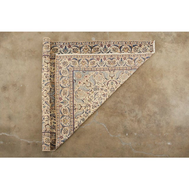 Mid-20th Century Persian Nain Rug For Sale - Image 12 of 13
