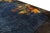 Art Deco 1930s Royal Blue Solid Floral Modernist Antique Chinese Art Deco Gallery Rug For Sale - Image 3 of 12
