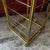 Vintage Brass Bamboo-Style Magazine Holder With Wire Frame & Handle For Sale - Image 9 of 13