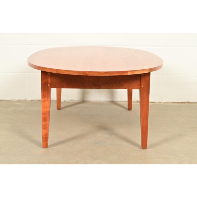 Harden Furniture Arts and Crafts Shaker Solid Cherry Wood Coffee Table For Sale - Image 9 of 13