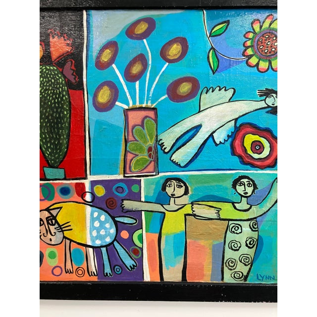 Late 20th Century Lynn Greenburg — Contemporary Figurative Folk Art (C. 1990s–2000s) For Sale - Image 5 of 5