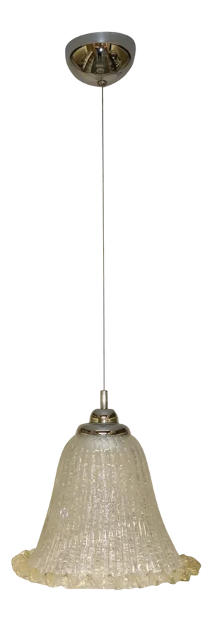 Damasco Murano Luce Crystal "Graniglia" Pendant.
