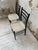 Wood Set of Italian Black Chairs in Rope, 1960s For Sale - Image 7 of 17
