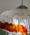 AVMazzega Murano Glass Pendant Lamp with 8 Petals attributed to Carlo Nason for AV Mazzega, 1970s For Sale - Image 4 of 11