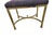 Vintage Italian Regency Brass Labarge Ottoman Footstool Vanity Bench Harden For Sale - Image 13 of 13