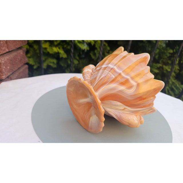 Art Deco Glass Cake Stand from United Glassware STS Abel, 1930s For Sale - Image 6 of 7