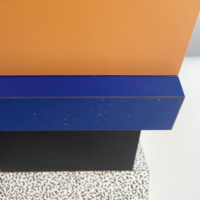 Italian Modern Laminate Carlton Bookcase by Ettore Sottsass for Memphis, 1981 For Sale - Image 15 of 18