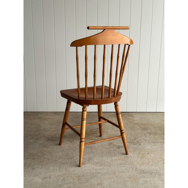 Mid 20th Century Vintage Windsor Valet Chair, C. 1960s For Sale - Image 5 of 11