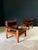 Mid-Century Modern Lounge Chairs in Leather and Teak, 1960s, Set of 2 For Sale - Image 6 of 18