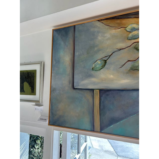 Late 20th Century Late 20th Century Abstract Acrylic on Canvas For Sale - Image 5 of 10