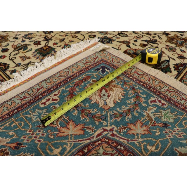 Late 20th Century Vintage Persian Tabriz Rug - 09'00 X 11'03 For Sale - Image 5 of 7