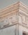 Off-white European two-part vitrine cabinet with fine carvings, circa 1790 For Sale - Image 8 of 17