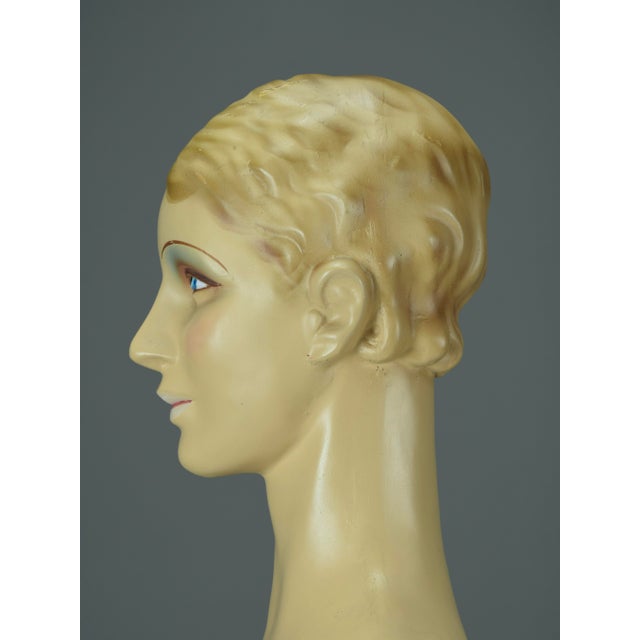 Stunning 1930s art deco spanish mannequin bust step into the elegance of the art deco era with this rare and exquisite...