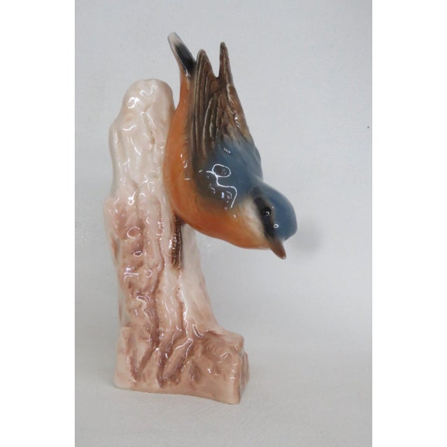 Goebel W Germany Cv84 Nuthatch Figurine 1967 Porcelain Bird on Branch 4898b For Sale - Image 14 of 18