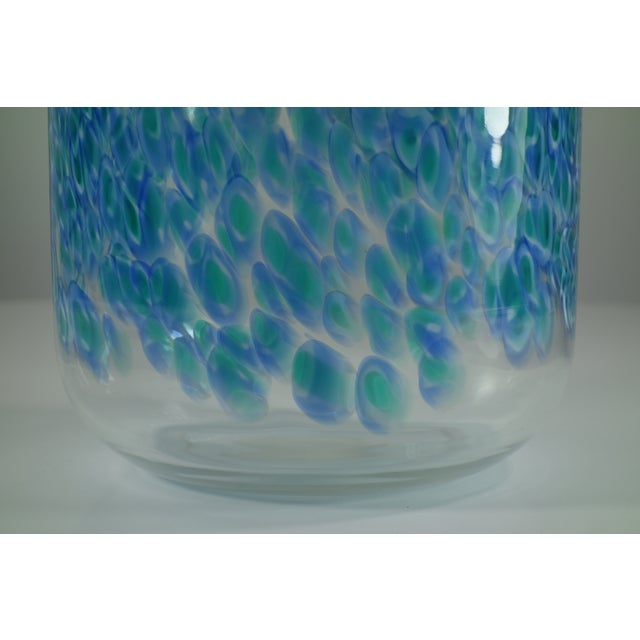 Italian Murano Glass Vase from Vistosi, 1970 For Sale - Image 6 of 8