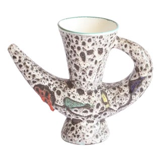 French Lava Vase by Marius Bessone, 1950s For Sale