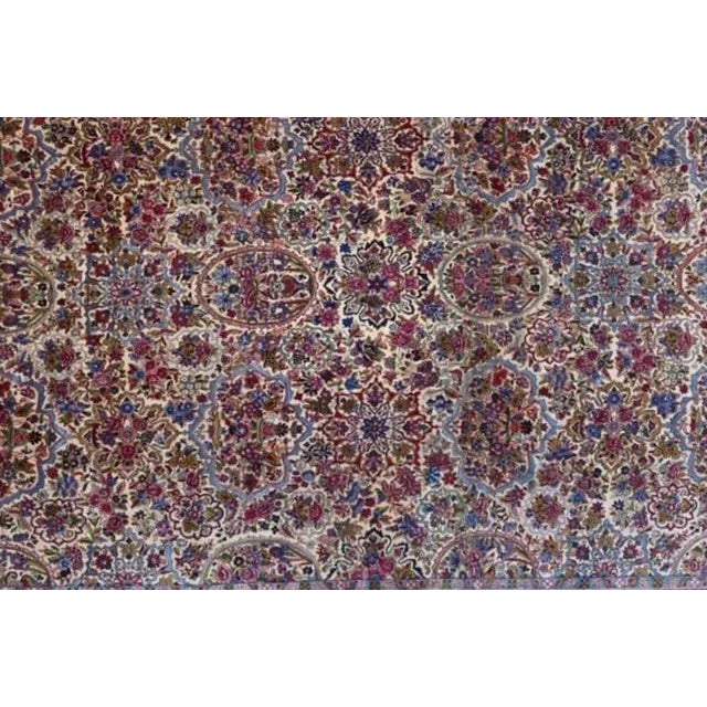 1900 - 1909 1900s Antique Persian Palace Lavar Kerman Rug For Sale - Image 5 of 13