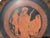 Ceramic Greek Studio Plate of Thesus in the Realm of Ampfilicites Late 20th For Sale - Image 7 of 9