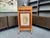 A beautiful vintage fire screen or stove screen. Produced circa 1880–1900. Made of cherry wood. The central panel is...