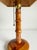 Mid 20th Century Vintage Folk Art Wood Shade Table Lamp For Sale - Image 5 of 8