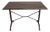 Bistro Table with Oak Top on a Cast Iron Frame, 1930s For Sale