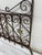 Late 19th Century Hand Forged Rustic Wrought Iron Fence / Panel From New Orleans For Sale - Image 4 of 8