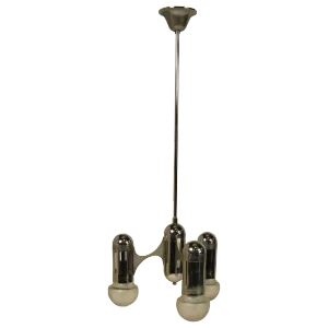 1970s Chrome Machine Age Style Fixture