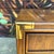 Wood Lexington Campaign Style Pecan and Brass Dry Bar For Sale - Image 7 of 12