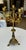 1920s Single Antique Gothic Revival Brass 6 Light Candelabra For Sale - Image 5 of 18