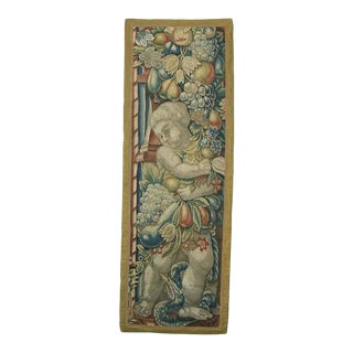 17th Century Antique Brussels Tapestry For Sale