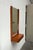 Mid-Century Modern Teak Wall Mirror with Drawer, 1960s For Sale - Image 11 of 18