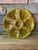 1950s French Gien Majolica Olive Green Oyster Plate For Sale - Image 14 of 15