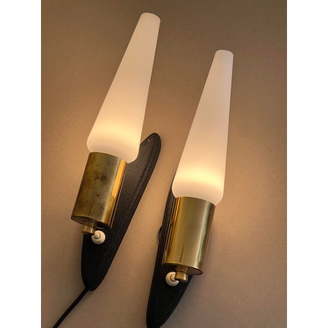 Vintage Danish Wall Lights, 1960s, Set of 2 For Sale - Image 10 of 12