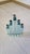 Blue Candlestick in Glass and Chromed Brass with Gallotti and Root from Gallotti & Radice, 1960s For Sale - Image 8 of 12