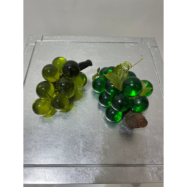 Vintage Lucite Grapes a Pair Chairish