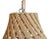 Contemporary Raw Rattan Bottle Pendant Light Small For Sale - Image 3 of 9