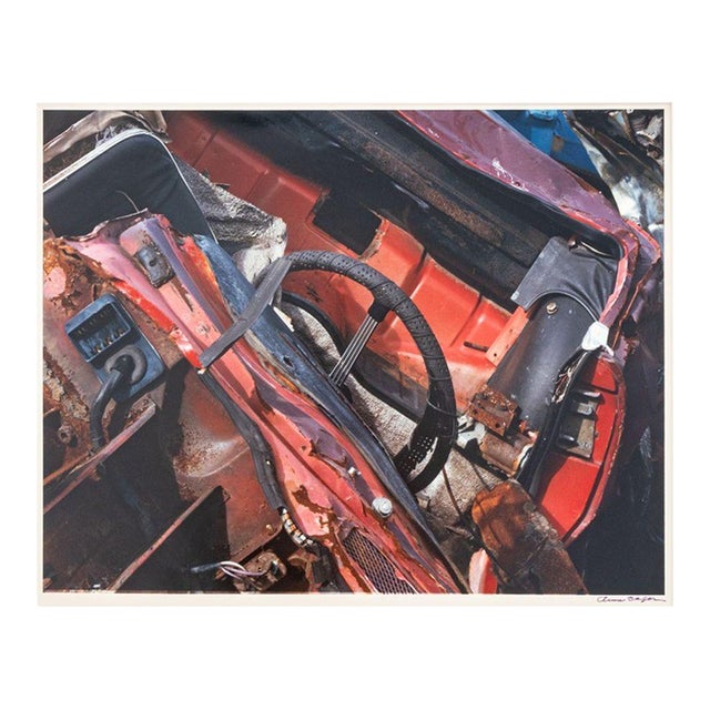 Anne Sager Junk Car Composition Photograph C-Print For Sale