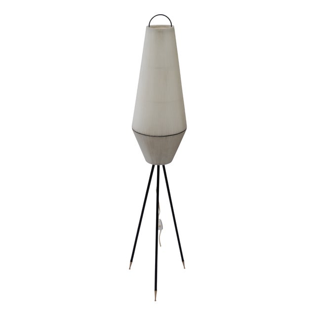 Mid-Century Tripod Floor Lamp attributed to Aro-Leuchte, Germany. 1960s For Sale