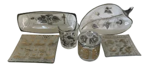 Vintage Georges Briard Collection of Serving Dishes - Group of 7
